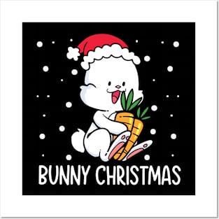 Bunny Christmas Posters and Art